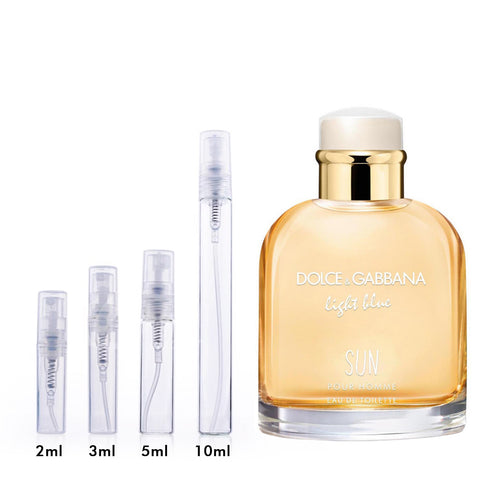 Dolce&Gabbana Light Blue Sun Pour Homme Eau de Toilette for Men - Box Item